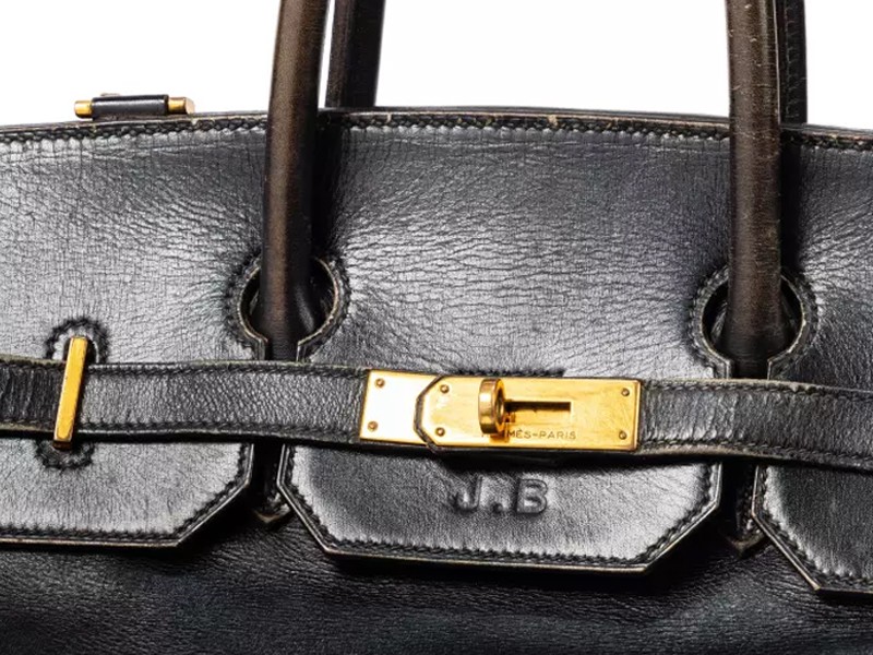 Original Birkin Bag Close Up