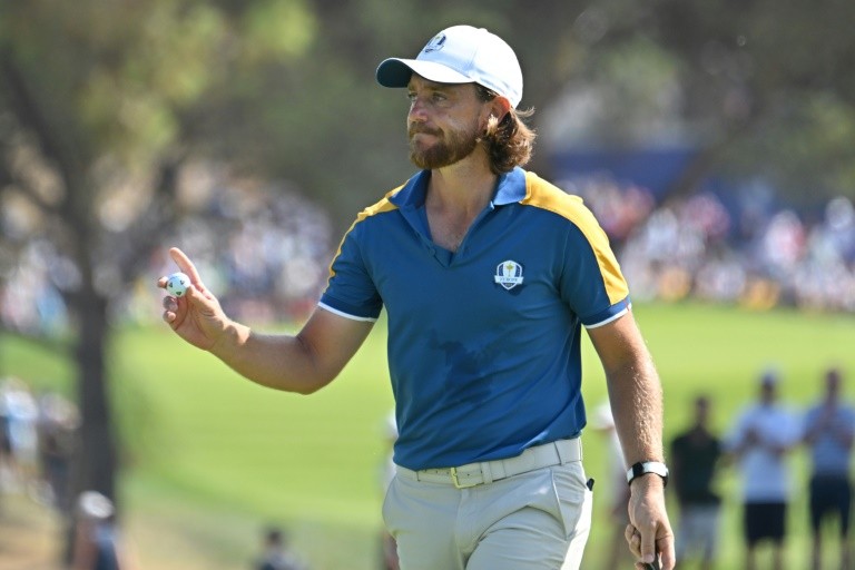 Tommy Fleetwood had the honour of getting Europe over the line
