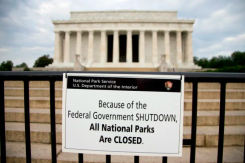 Government shutdown lincol