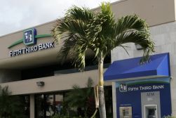 A branch location of Fifth Third Bank is shown in Boca Raton