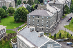 Colgate University's historic campus in Hamilton, New York,